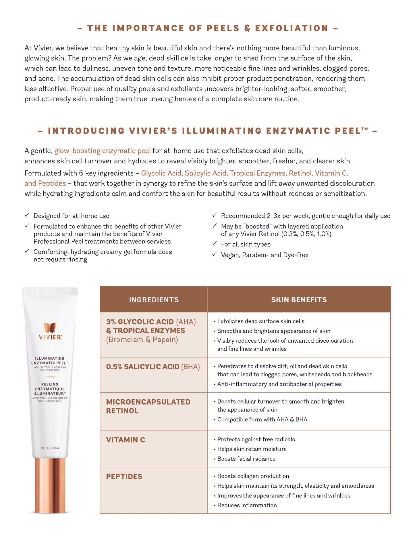 Viver Illuminating Enzymatic Peel