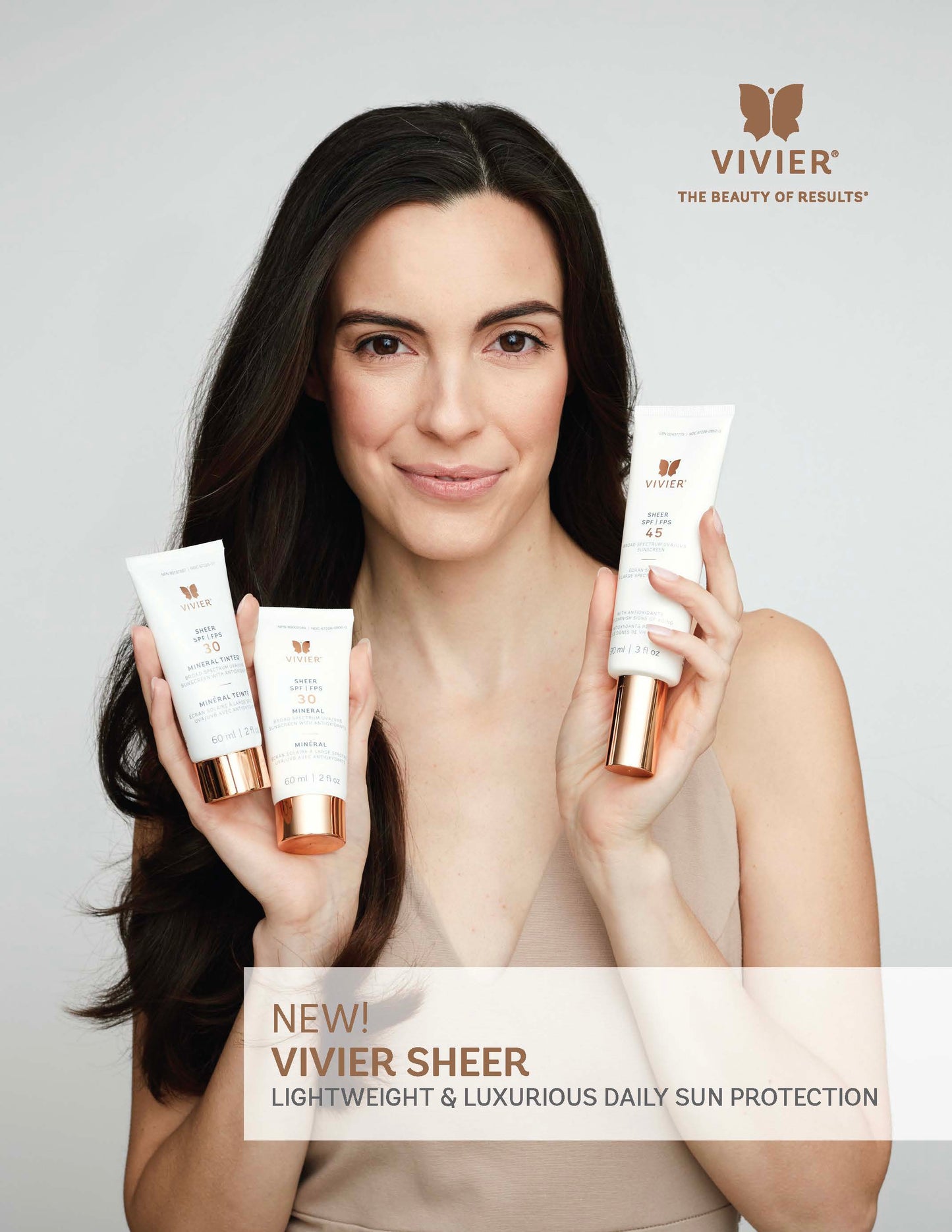 Vivier Sheer SPF 30 Mineral Tinted Sunscreen