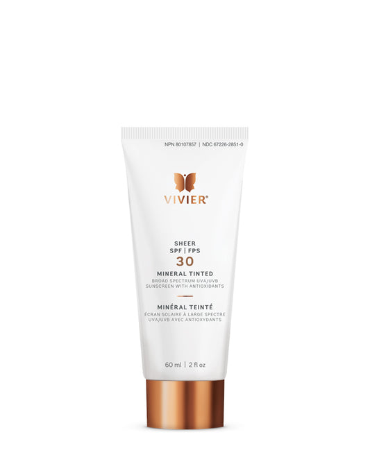 Vivier Sheer SPF 30 Mineral Tinted Sunscreen