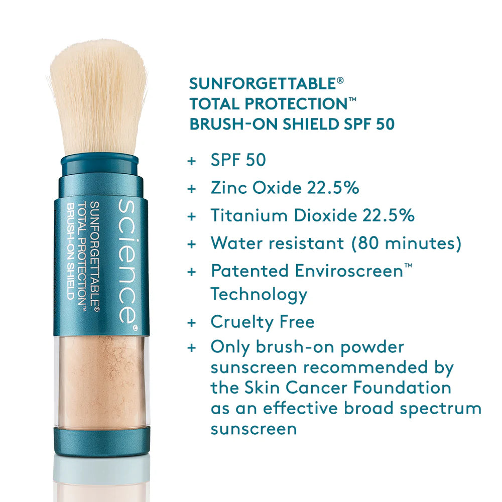 Colorescience Sunforgettable Total Protection Brush-On Shield SPF 50 - Glow